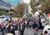 فریاد مردم ایلام در راهپیمایی ۱۳ آبان بر سر استکبار/ مرزداران غیور به میدان آمدند