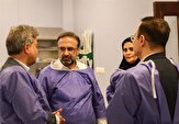 بازدید رئیس کل دادگستری البرز از بیمارستان امام کرج