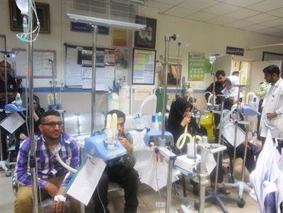 سه هزار و 90نفر به علت مشکل تنفسی به بیمارستان های خوزستان مراجعه کردند