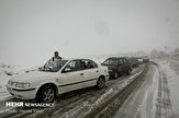 کولاک جاده های زنجان را فرا گرفته است
