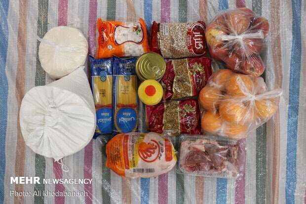 توزیع ۱۱۰ بسته معیشتی در آستانه عید نوروز