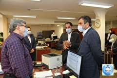 بازدید میدانی حسین شیوا مدیر عامل و عضو هیات مدیره شرکت ملی نفتکش ایران از کارکنان شرکت