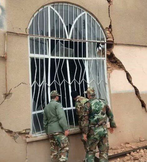 کمک‌رسانی نیروهای بسیج، سپاه و ارتش در مناطق زلزله‌زده خوی
