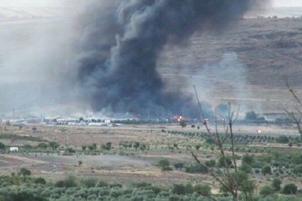 المیادین: پایگاه ارتش ترکیه هدف ۲۰ فروند موشک گراد قرار گرفت