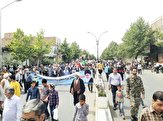 راهپیمایی روز قدس در کاشمر برگزار شد