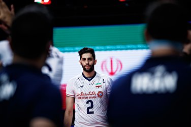 ملی پوش والیبال ایران در تمرینات میلانو ایتالیا