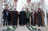 رئیس قوه قضاییه به مقام شامخ شهدای زنجان ادای احترام کرد