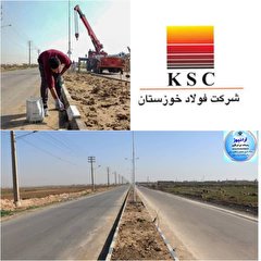 شمارش معکوس برای بهره‌برداری از جاده قلعه چنعان به کانتکس به همت فولاد خوزستان